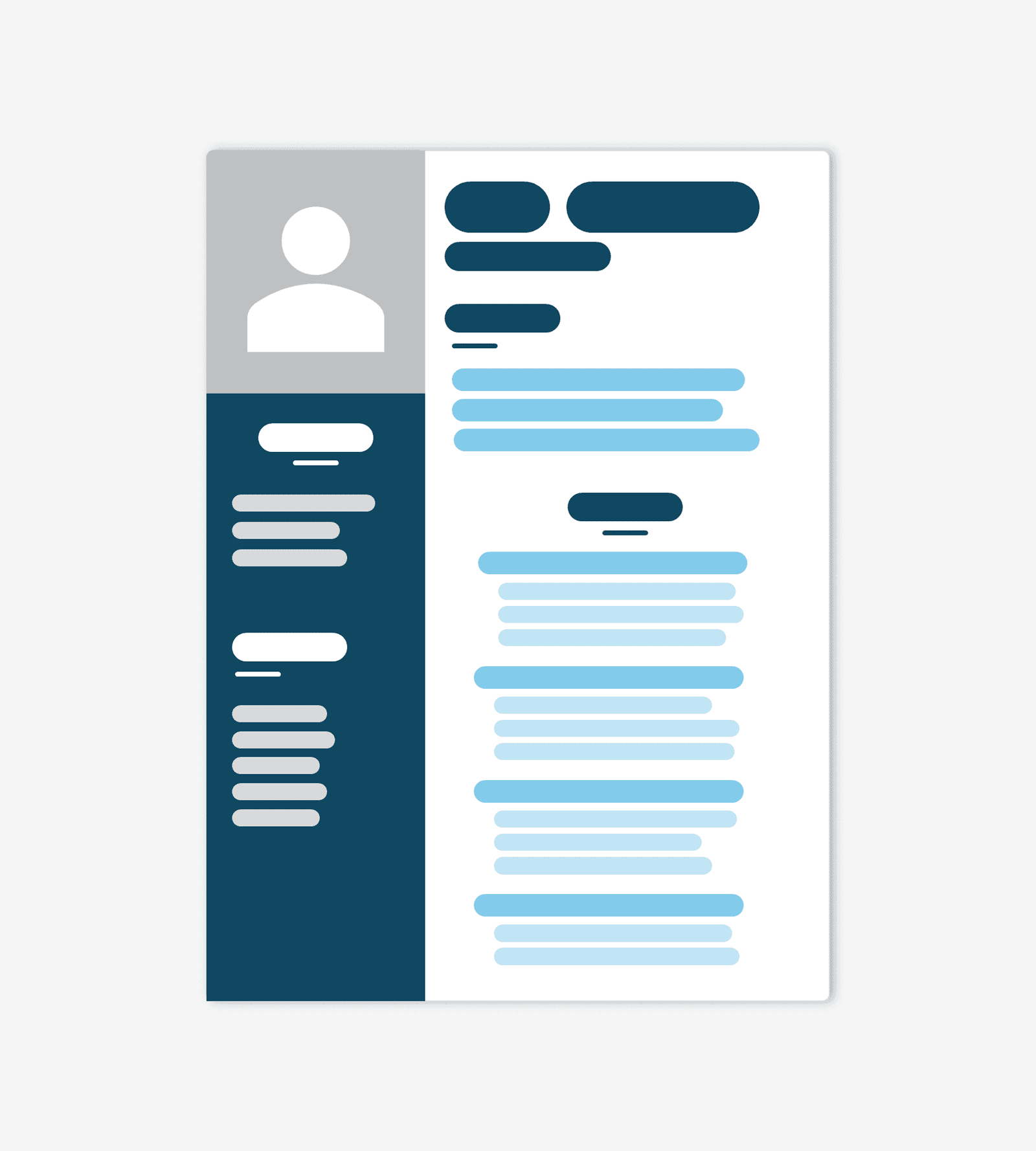 illustration cv du candidat avant evaluation
